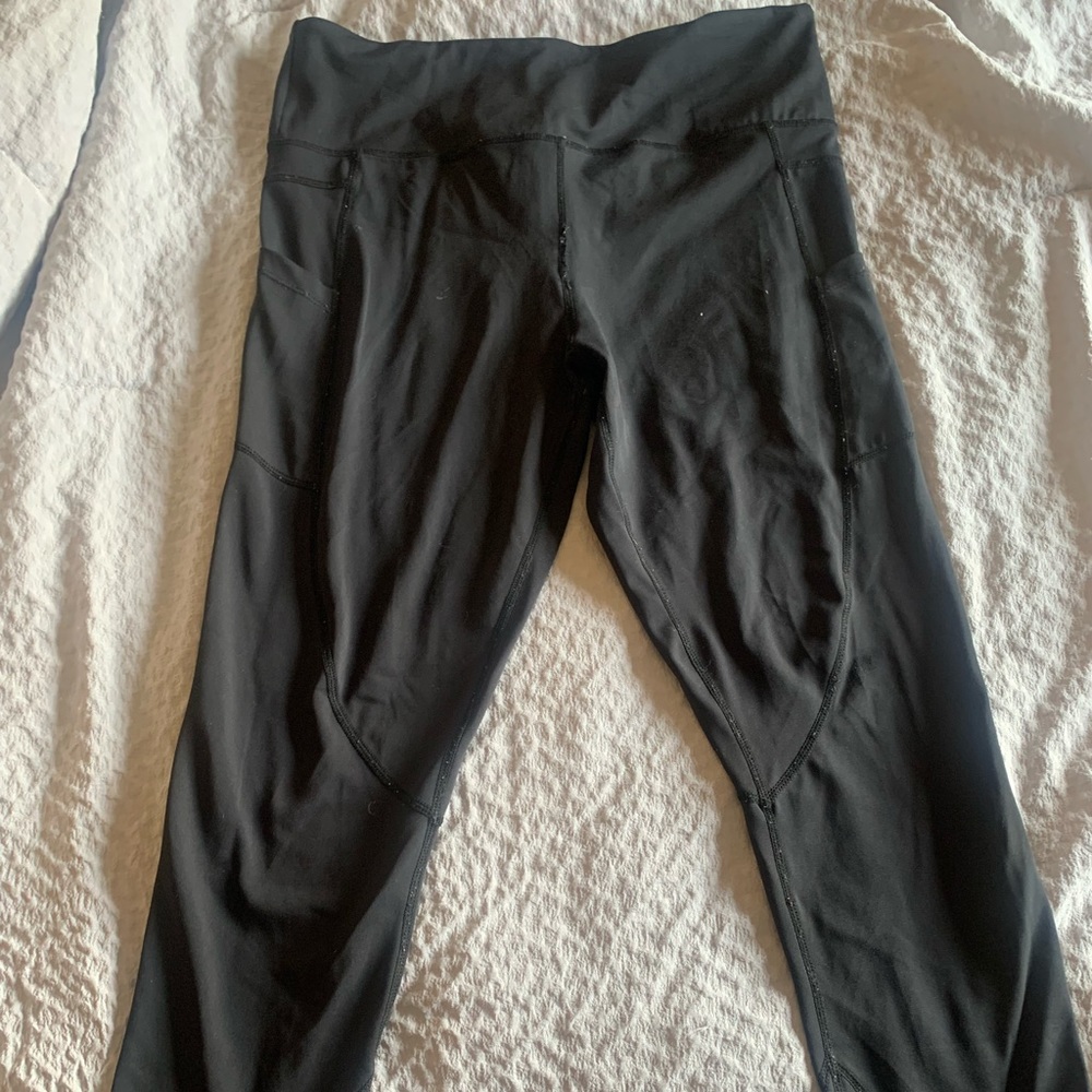Zyia size 14-16 full length black leggings
